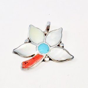 Native American Sterling Silver Pendant